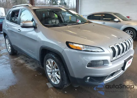 2015 Jeep Cherokee Limited z USA, uszkodzony, nr VIN 1C4PJMDB8FW719744